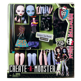 Monster High Vampire & Sea Monster Create-a-Monster Doll