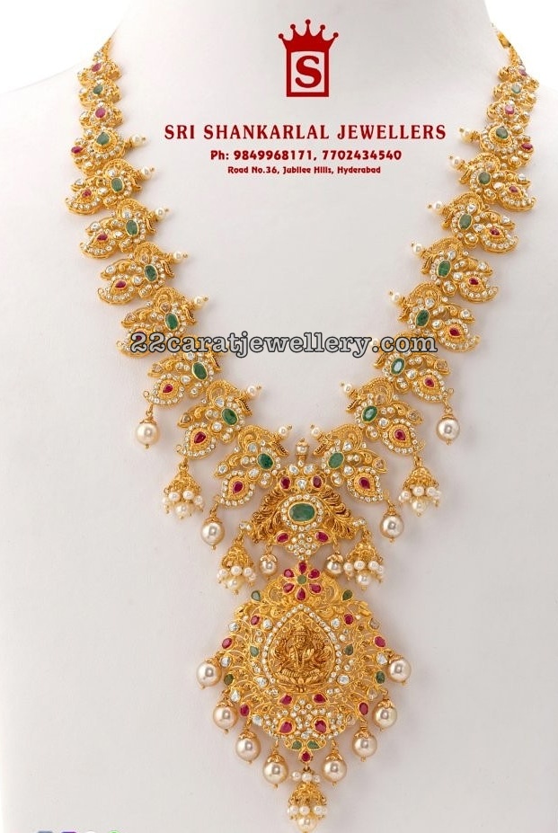 Uncut Mango Haar by Sri Shankarlal Jewellery Designs