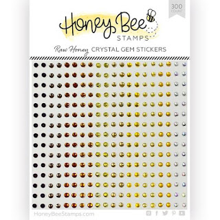 Raw Honey Gem Stickers