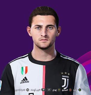 Pes 2020 Faces Adrien Rabiot By So Pes Pesnewupdate Com Free Download Latest Pro Evolution Soccer Patch Updates