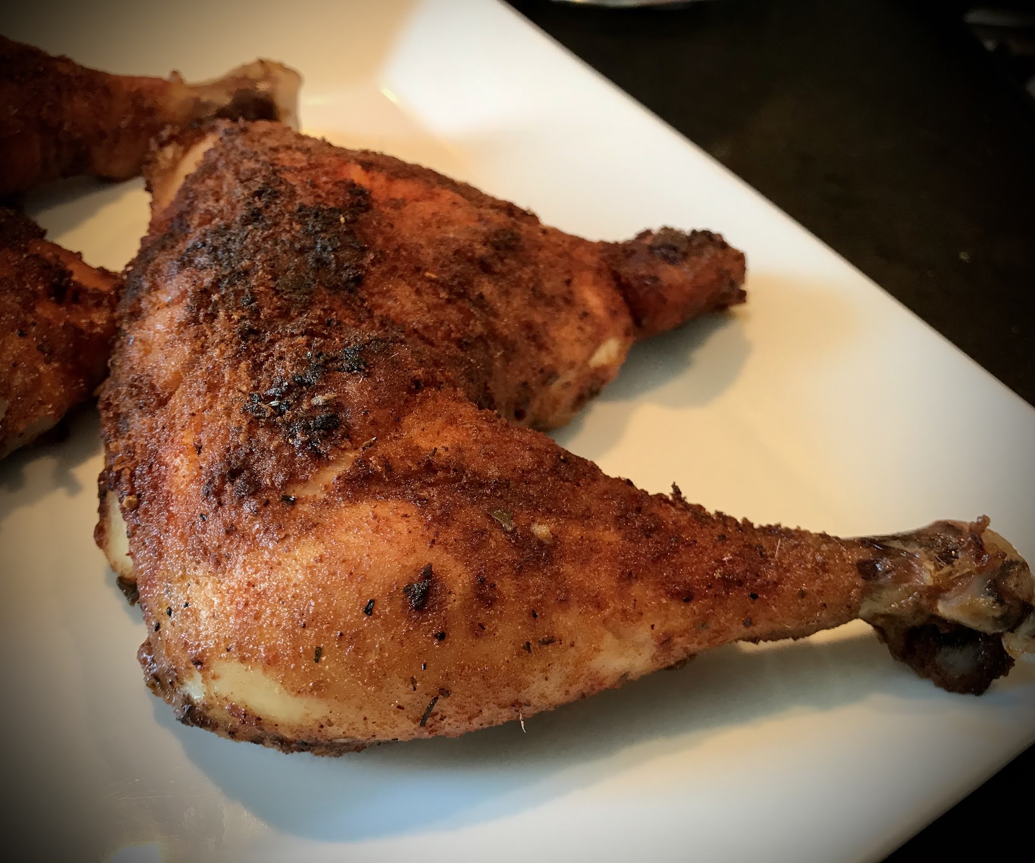 Cuisses de poulet BBQ croustillantes Cuisses de poulet BBQ croustillantes