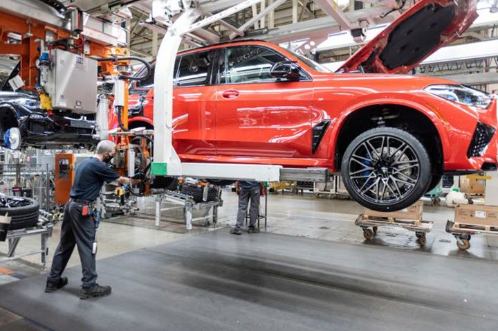 BMW cán mốc 5 triệu xe được sản xuất tại Mỹ