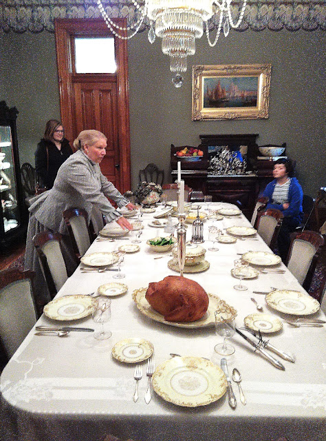 Dining Room of Harrison Home.