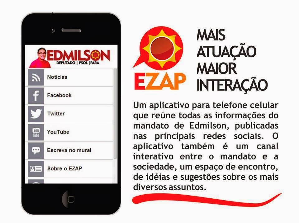 EZAP | Aplicativo do deputado Edmilson Rodrigues