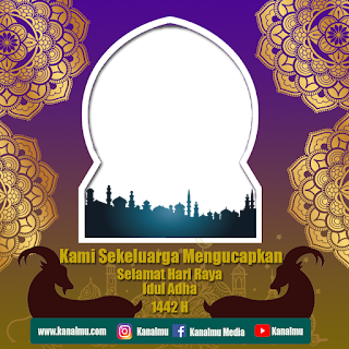 twibbon ucapan selamat hari raya idul adha psd  - kanalmu