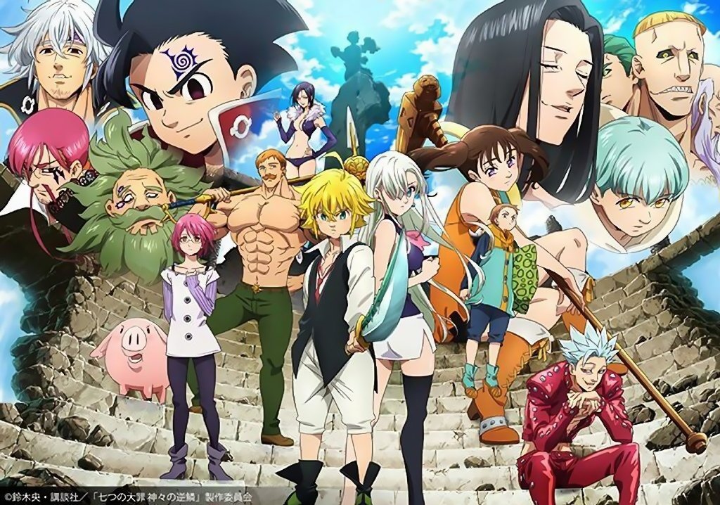 Seven Deadly Sins: Wrath of The Gods New Key Visual Seven Deadly Sins: Wrath of The Gods New Key Visual