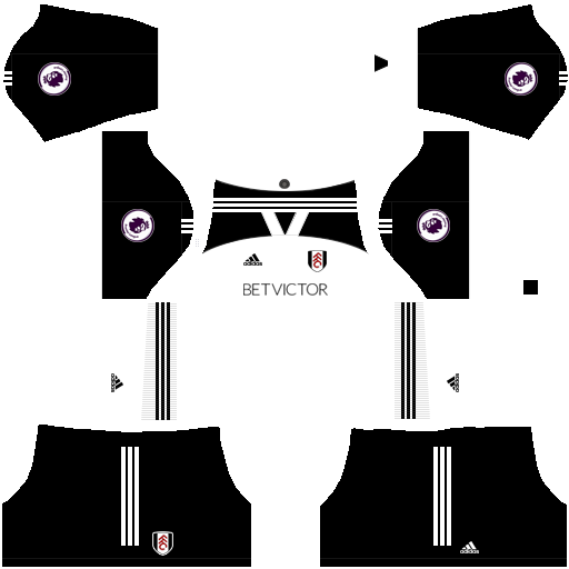 Kits/Uniformes para FTS 15 y Dream League Soccer Kits/Uniformes Fulham