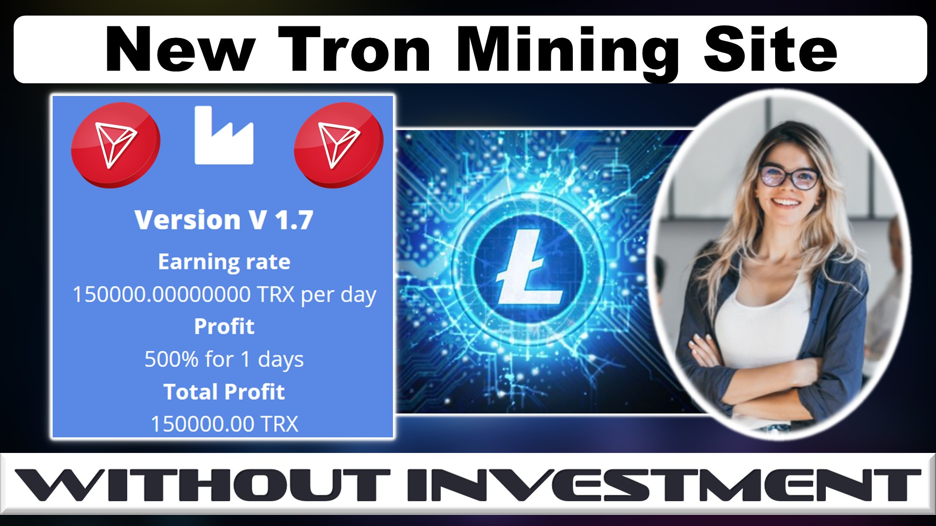 Earn Free Crypto Currency: New Tron Mining Site