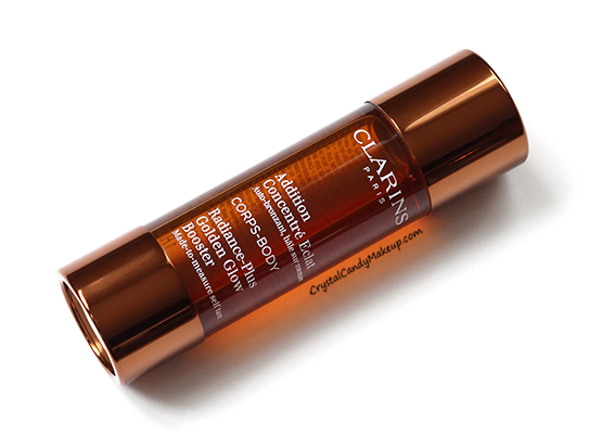 Clarins Radiance-Plus Golden Glow Booster Body Self Tan CrystalCandy | Review + Swatches