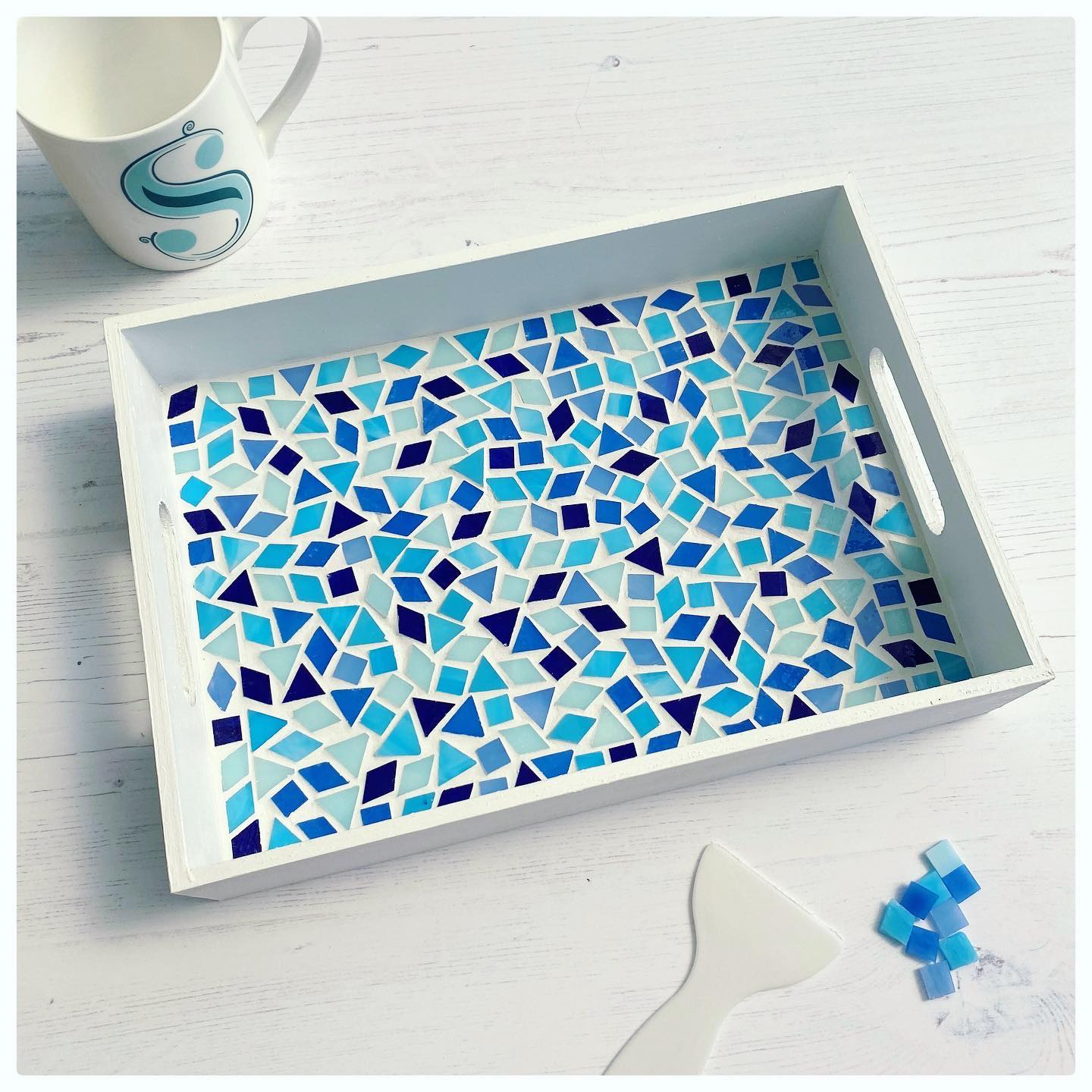 Hobbycraft Mosaic Tray Kit Stephy Marie Makes