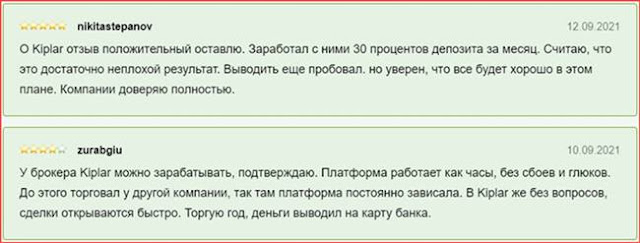 Отзывы о kiplar.org Отзывы о kiplar.org