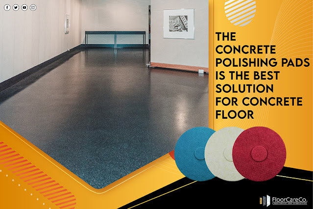 Concrete polishing pads the best solution for concrete floor crack