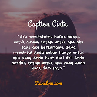 Caption Cinta Romantis