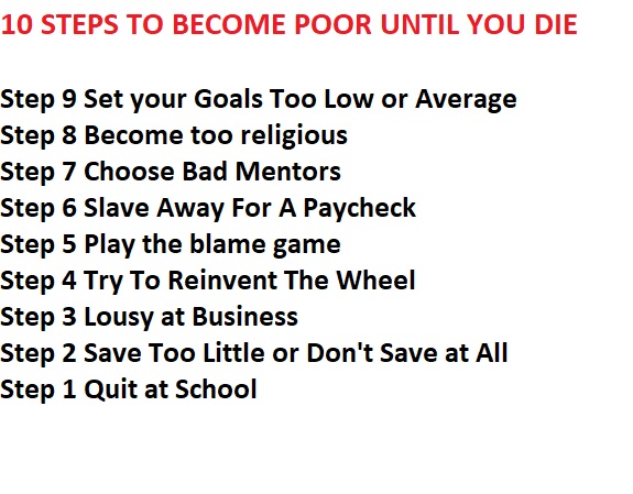 10 steps to become