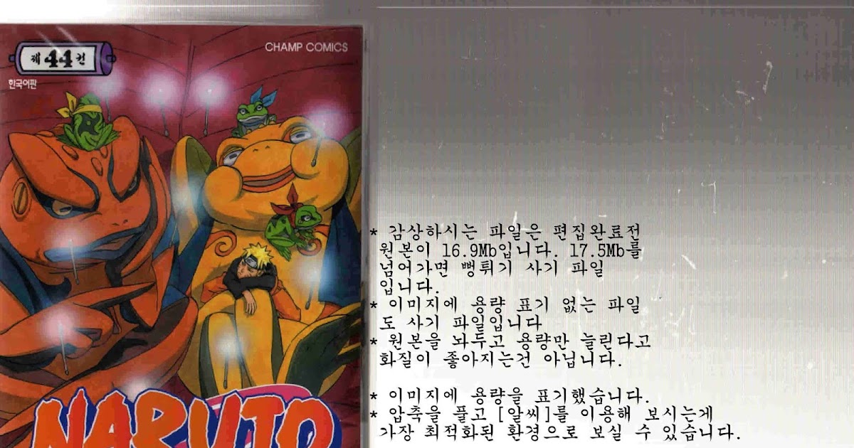 RSS BOX: 나루토 44권