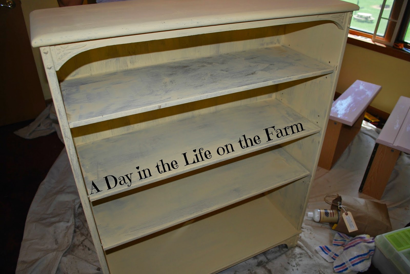 A Day in the Life on the Farm Chalk Painting Furniture for the Nursery