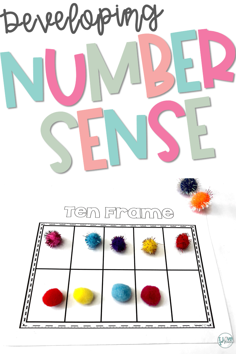 Early Number Sense - I Love 1st Grade