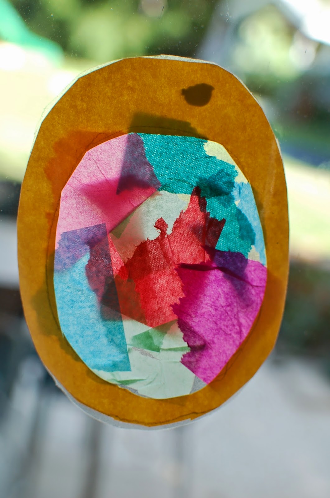 Sunnyside Art House Tissue Paper Art Lesson