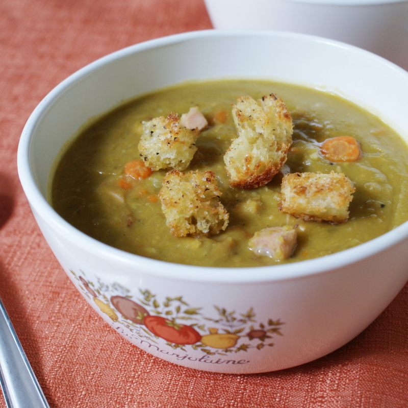 Slow Cooker Split Pea Soup The Two Bite Club
