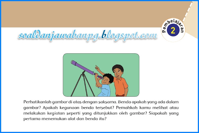 Kunci Jawaban Buku Tematik Tema 9 Kelas 6 Subtema 3