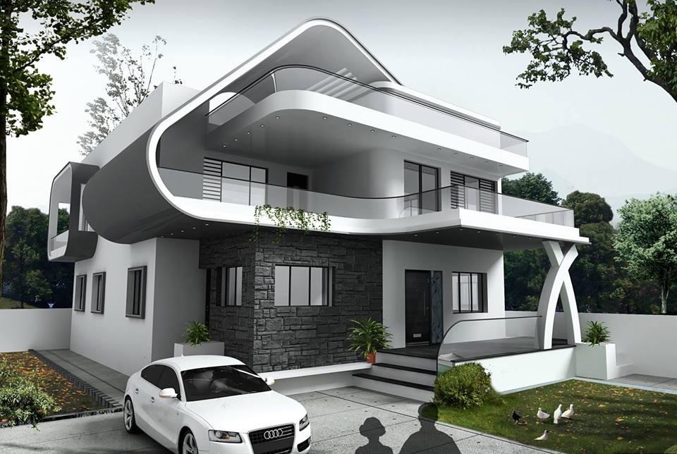 80 Desain Rumah Mewah Minimalis Modern 2 Lantai Model Terbaru DISAIN 