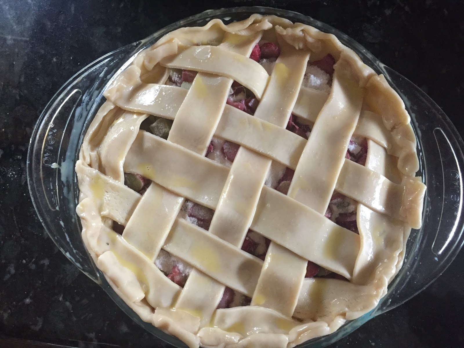 Follow My Bliss Easy Peasy Rhubarb Pie
