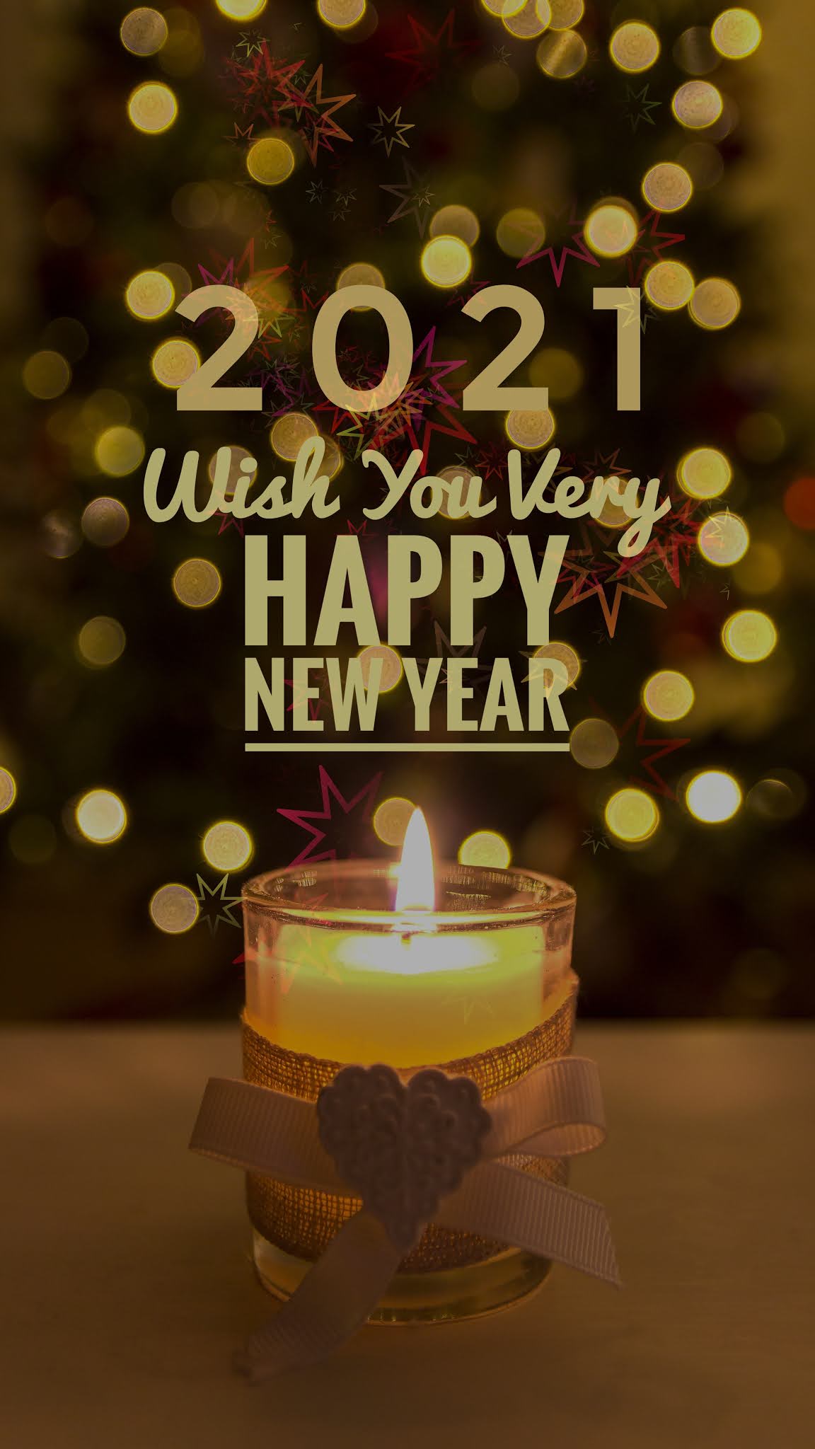 Happy New Year Golden New Year Party With Numbers iPhone Wallpaper   Wallpapers Download 2023