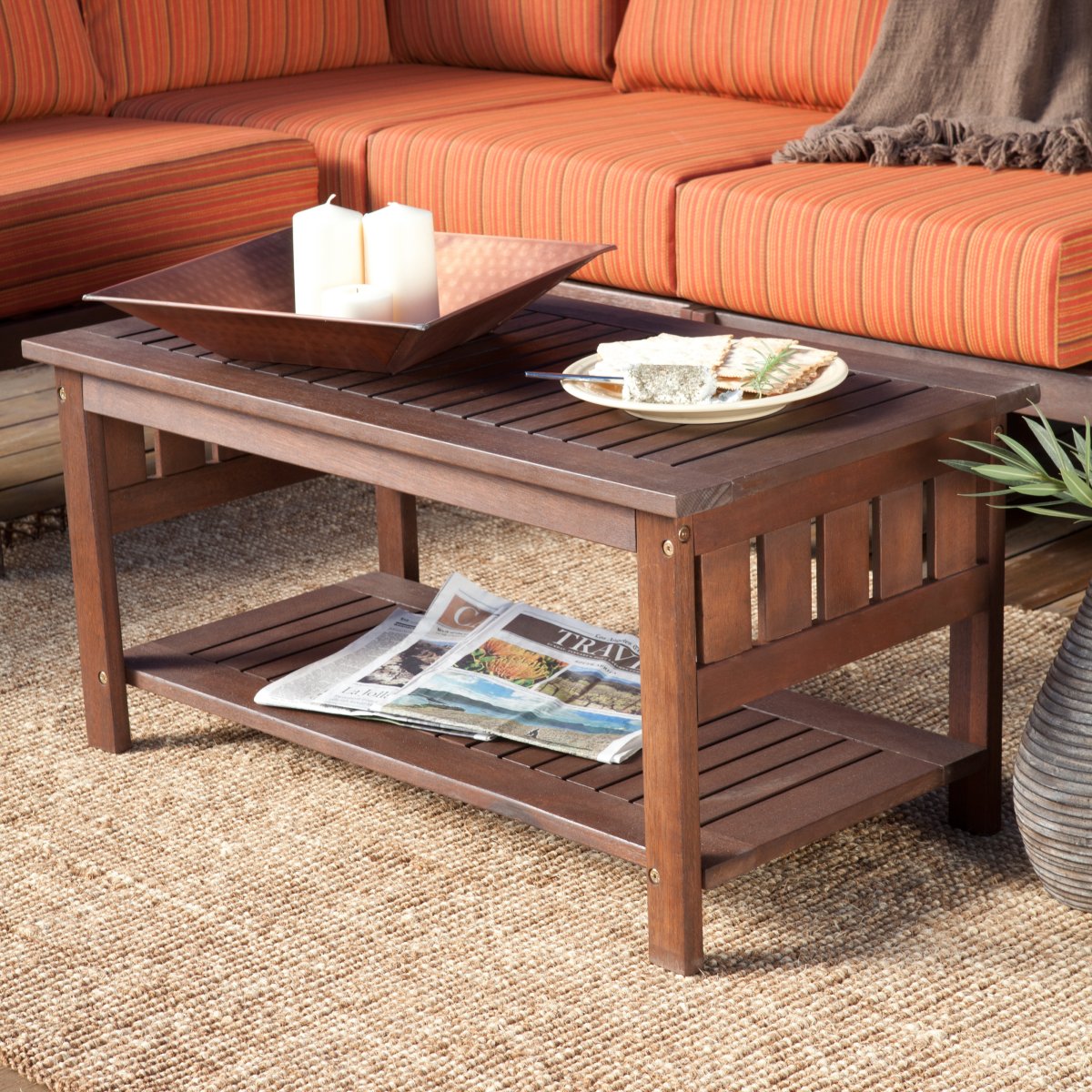 Carmen Orta Sehpa ( Carmen Coffee Table ) TN150 Bahçe Mobilyam