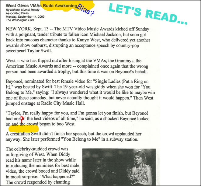 Teaching Bias Worksheet - A Worksheet Blog