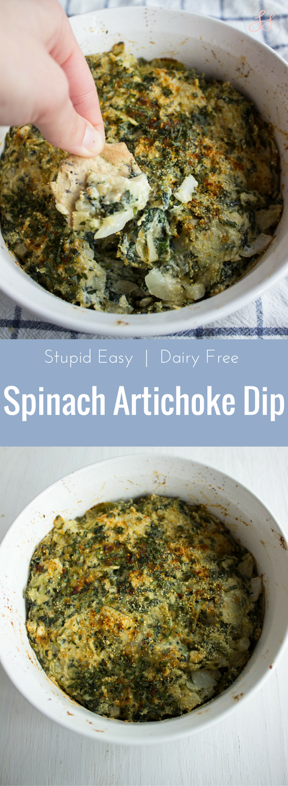 Stupid Easy Dairy Free Spinach Artichoke Dip Simply Samantha