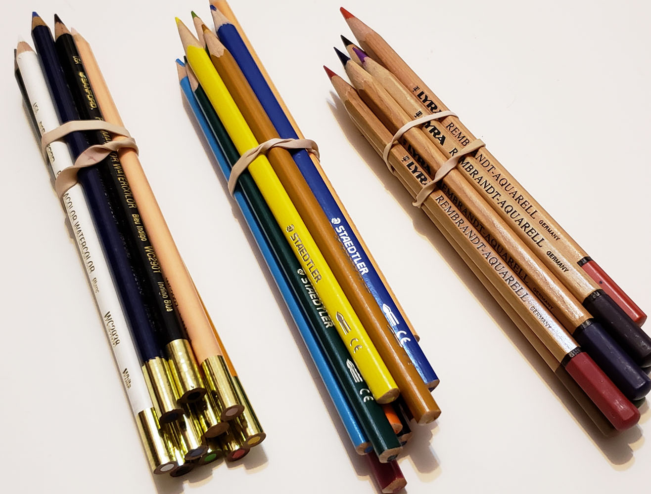 Fueled by Clouds & Coffee: Vintage Colored Pencils: Nearly Antique Caran  d'Ache Prismalo?