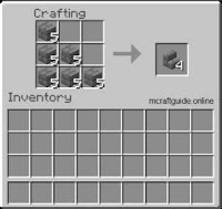 minecraft stairs recipe