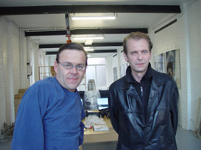Wim Delvoye and Klaus Guingand - 2005 - Gent - Belgique.Wim Delvoye studio