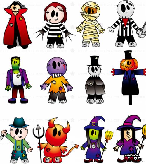 free clipart of halloween costumes - photo #22