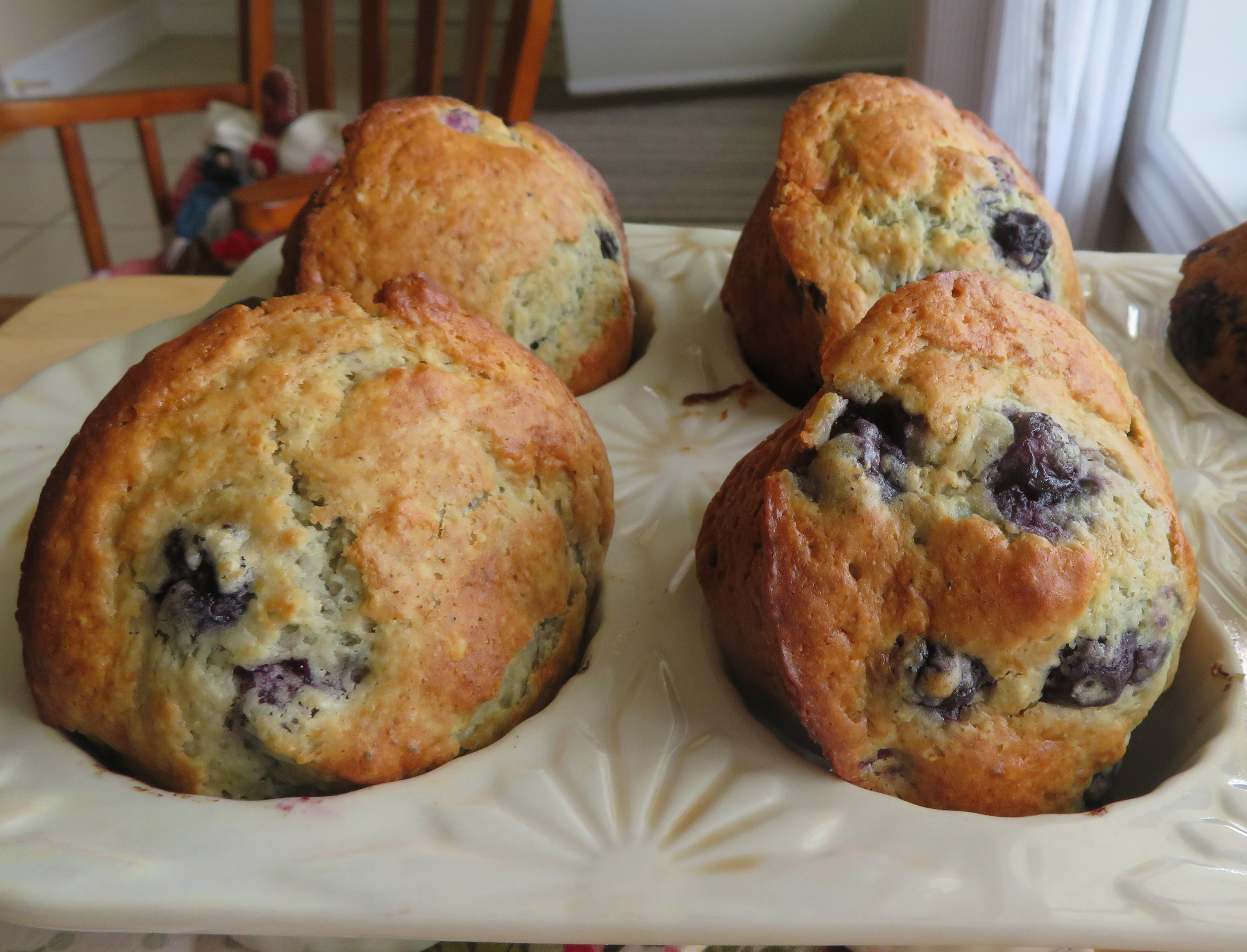 Mary Berry's Blueberry Muffins The English Kitchen