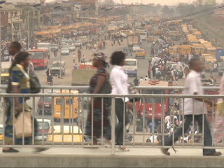 Busy Lagos road