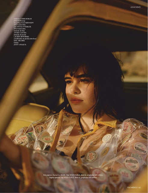 Barbie Ferreira Elle Magazine Mexico January 2020 | iScoopboyE