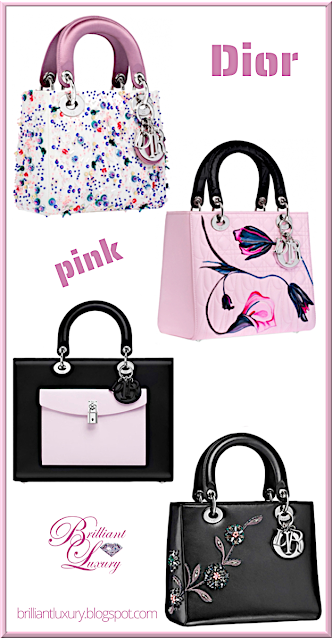 ♦Dior Lady Dior bags in pink #dior #bags #pink #brilliantluxury