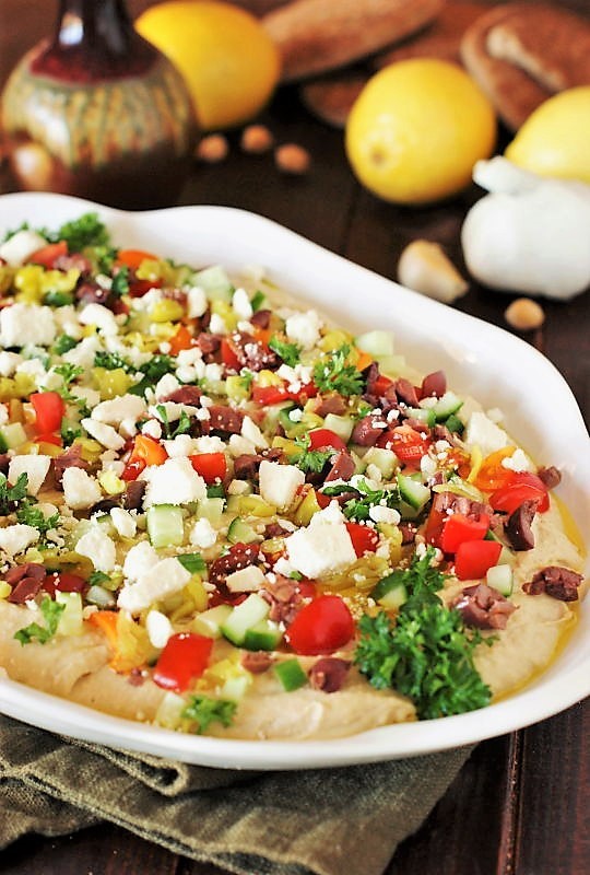 Loaded Hummus Dip
