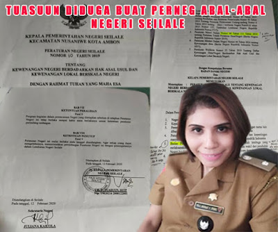 Diduga Berniat Buruk, Tuasuun Terbitkan Perneg Seilale Abal-Abal 1 Perneg abal abal