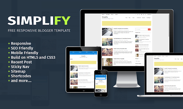 Simplify Free Responsive Blogger Template Simplify Free Responsive Blogger Template