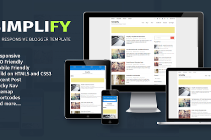 Simplify Free Responsive Blogger Template