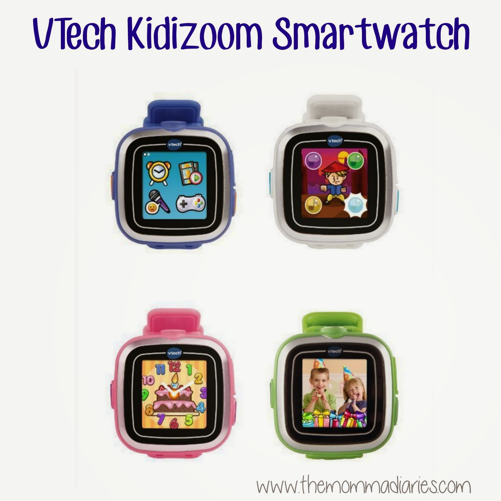 VTech Kidizoom Smartwatch Review and Giveaway - The Momma Diaries
