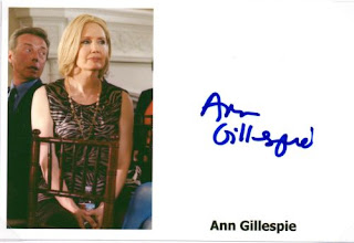 Kiwiautogal's Autographs: Ann Gillespie