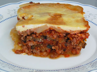Musaca de vinete / Eggplant Moussaka
