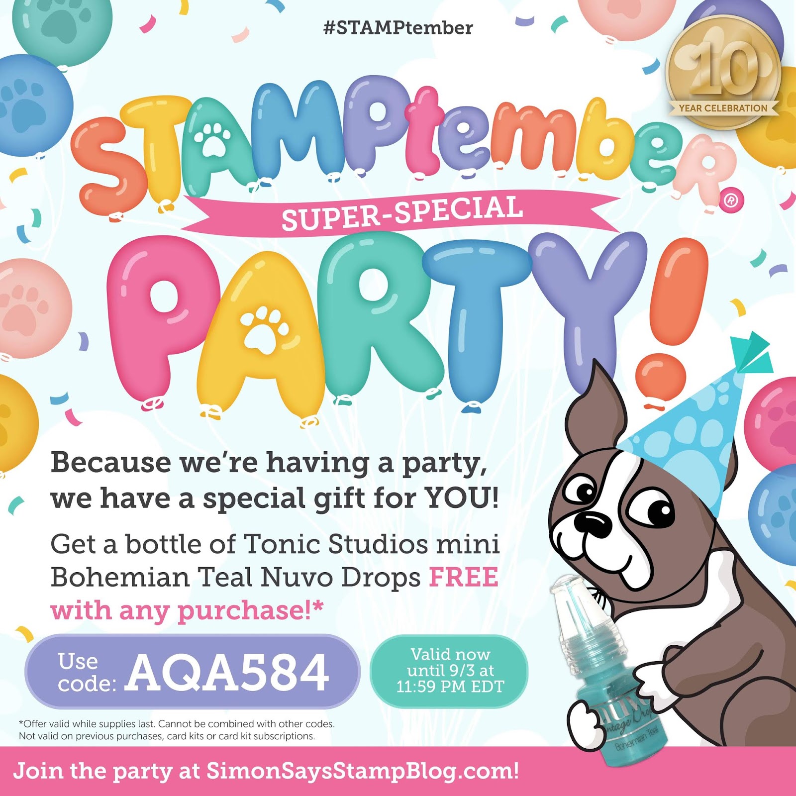 ...Enjoying Life... STAMPtember Blog Party + Free Gift Code!