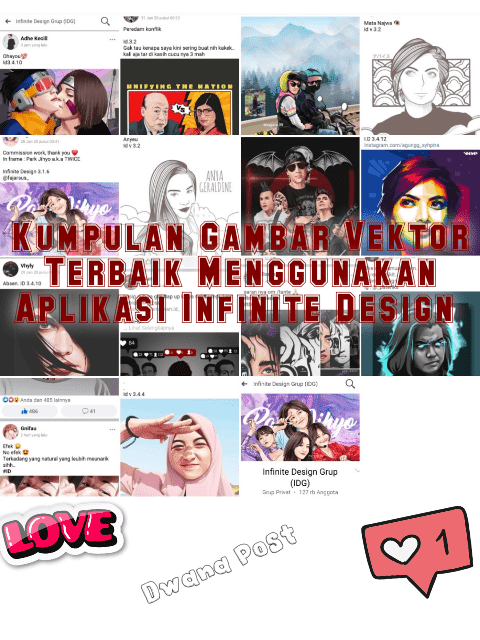 Kumpulan Contoh Hasil Gambar Vector Keren Menggunakan Aplikasi Infinite Design Kumpulan Contoh Hasil Gambar Vector Keren Menggunakan Aplikasi Infinite Design