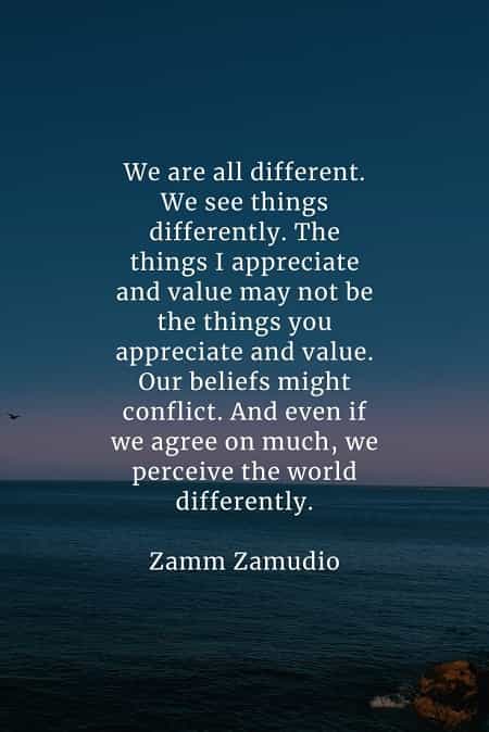 30 Being different quotes that'll help embrace your uniqueness