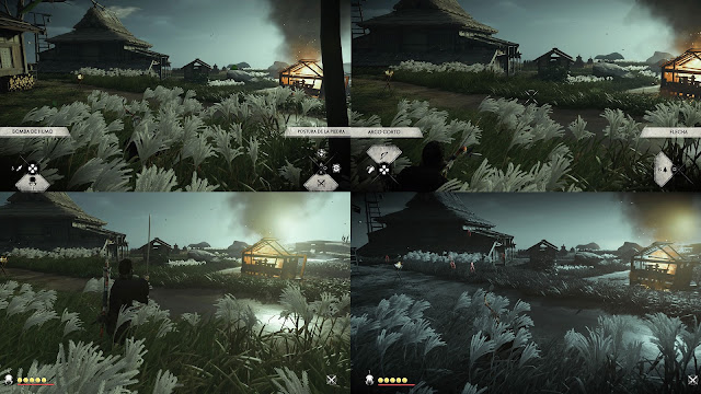 Análisis Ghost of Tsushima en PS4 Menú rápido y vista de sonidoi Jin Sakai