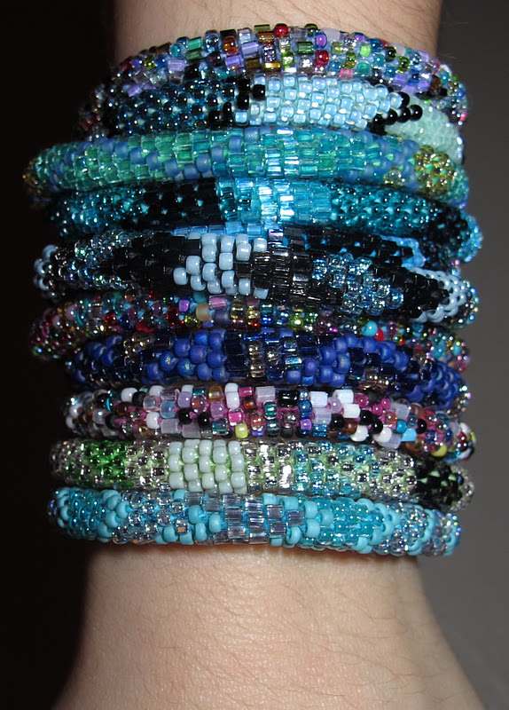 The way I see it Fair trade handmade "Rolling bracelets."